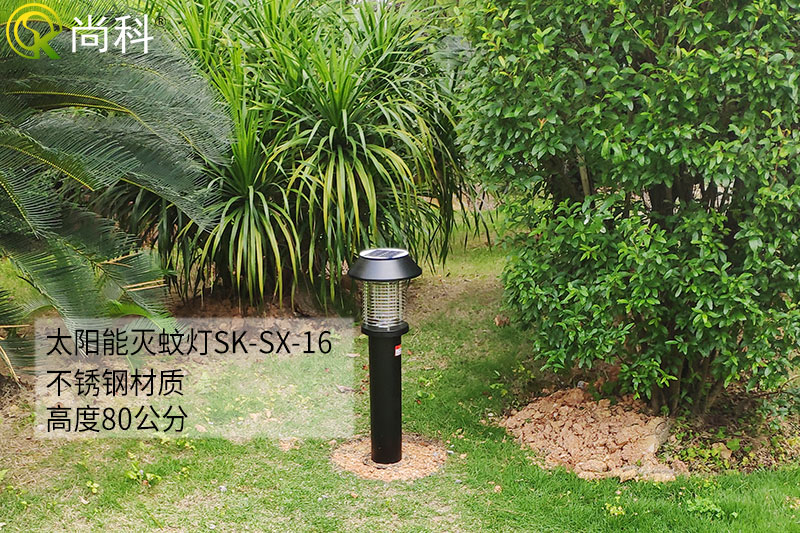 廣西街道社區用戶(hù)外太陽(yáng)能滅蚊燈防治蚊蟲(chóng)效果圖片